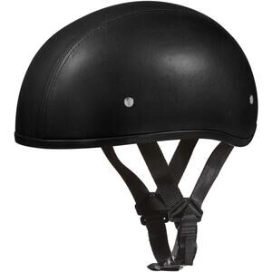 NWT Daytona Unisex Helmets Half Skull Cap Motorcycle Helmet DOT Approved -2XL